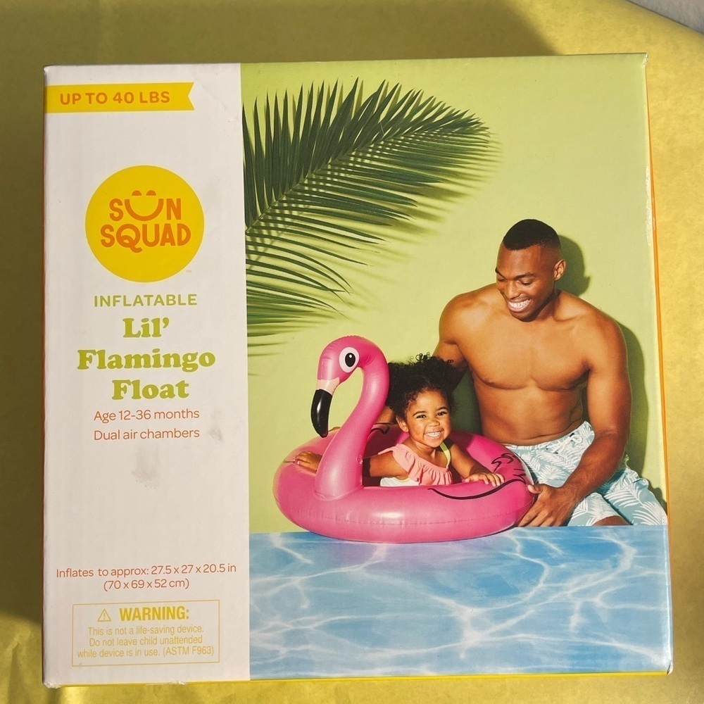 Sunshade Lil’ Flamingo Float, New in box